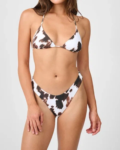 Weworewhat Triangle Top In White