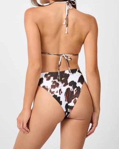 Weworewhat Triangle Top In White