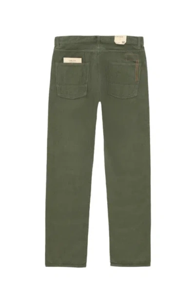 Fortela 965 John 5-pocket Corduroy Trousers In Green