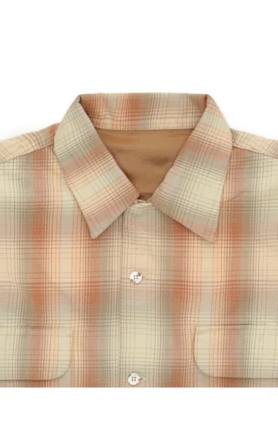 Fortela Baker Bowling Shirt In Neutral