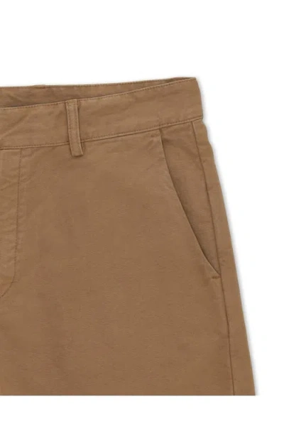 Fortela Mainet Cotton Chino Trousers In Brown