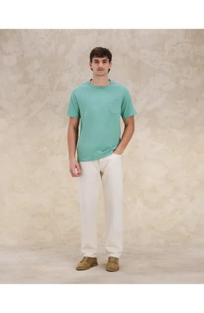 Fortela Tubejp Cotton Chest Pocket T-shirt In Green