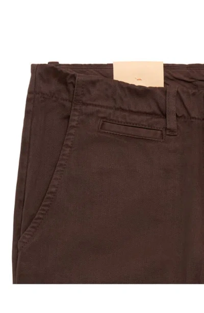 Fortela Wallace Herringbone Trousers In Black