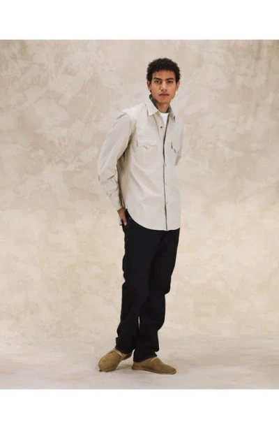 Fortela Kayace Texan Cotton Shirt In Neutral