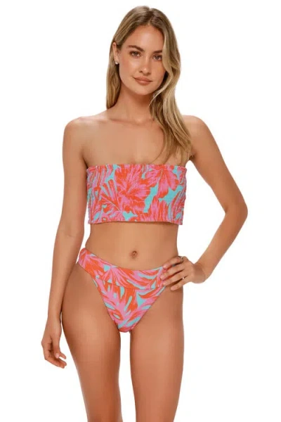 Swim Systems Kali Tube Bikini Swimsuit Top In Multi