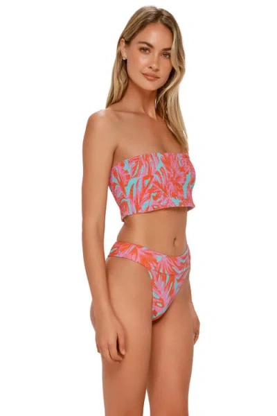 Swim Systems Kali Tube Bikini Swimsuit Top In Multi