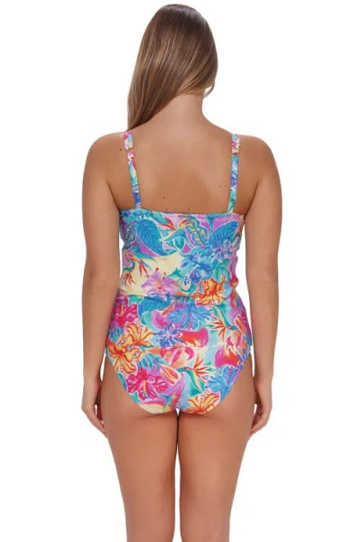 Sunsets Taylor Tankini Swimsuit Top In Blue