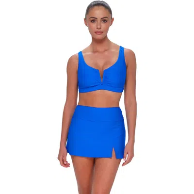 Sunsets Vienna V-wire Bikini Swimsuit Top In Blue