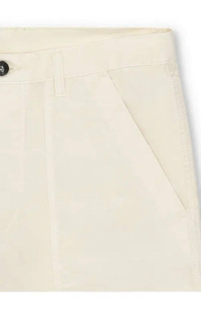 Fortela Rebelt Cotton Pocket Bermuda In White