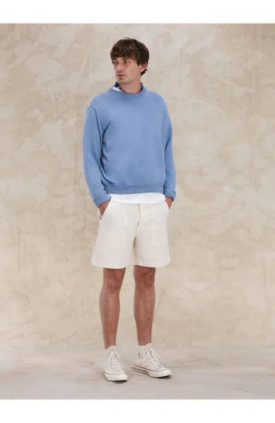 Fortela Rebelt Cotton Pocket Bermuda In White