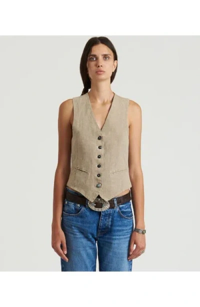 Fortela Debby Vest In Brown