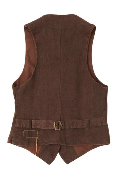 Fortela Debby Vest In Brown