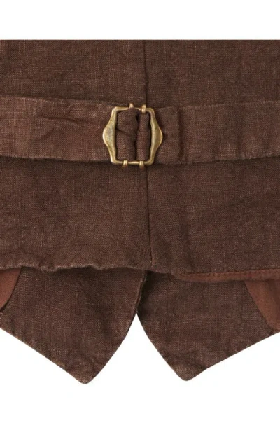 Fortela Debby Vest In Brown