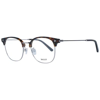 Bally Brown Metal Glasses Men's (frames) In Brown