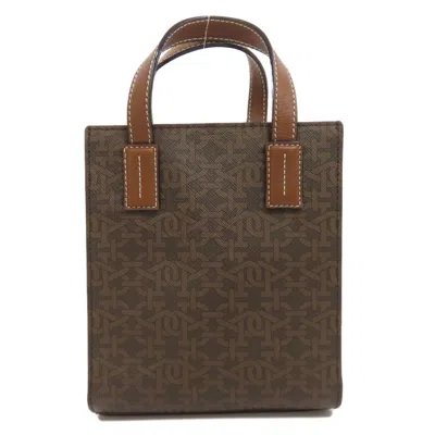 Pre-owned Bally Brown Pvc Tote Bag ()