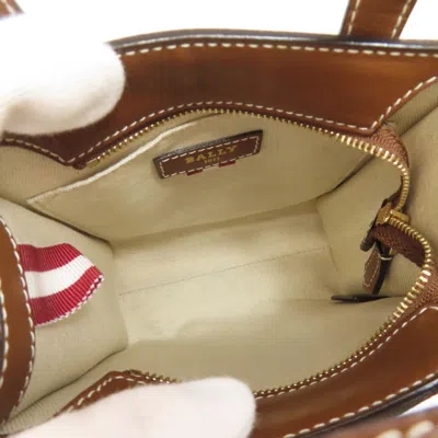 Pre-owned Bally Brown Pvc Tote Bag ()