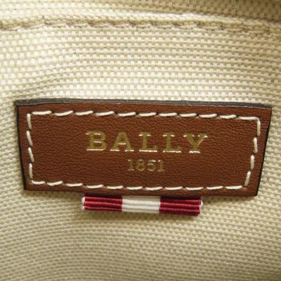 Pre-owned Bally Brown Pvc Tote Bag ()