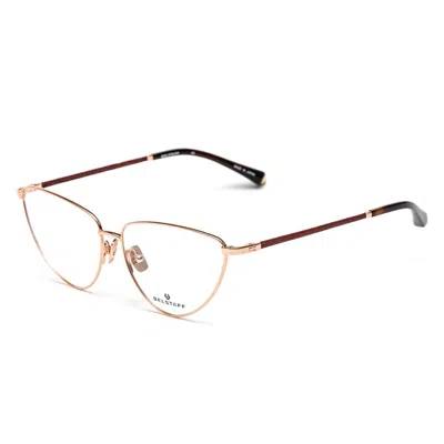 Belstaff Multicolor Titanium Glasses Women's (frames) In Gold