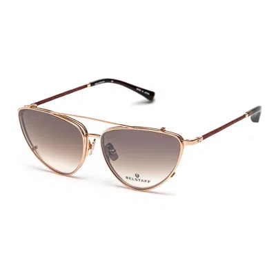 Belstaff Multicolor Titanium Glasses Women's (frames) In Gold