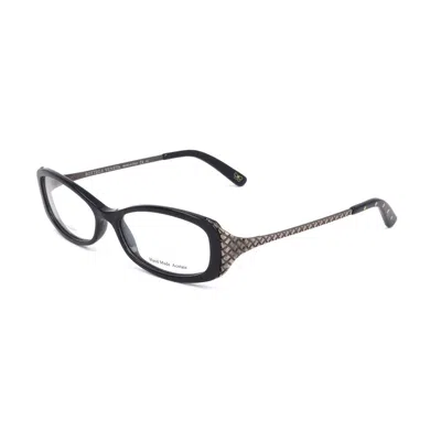 Bottega Veneta Blue Acetate Frames In Black