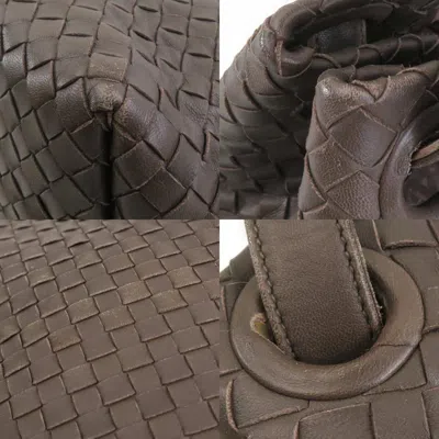 Pre-owned Bottega Veneta Brown Intrecciato Shoulder Bag ()