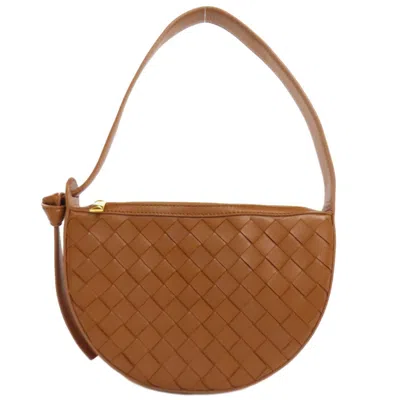 Pre-owned Bottega Veneta Brown Leather Shoulder Bag ()