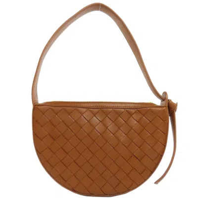Pre-owned Bottega Veneta Brown Leather Shoulder Bag ()