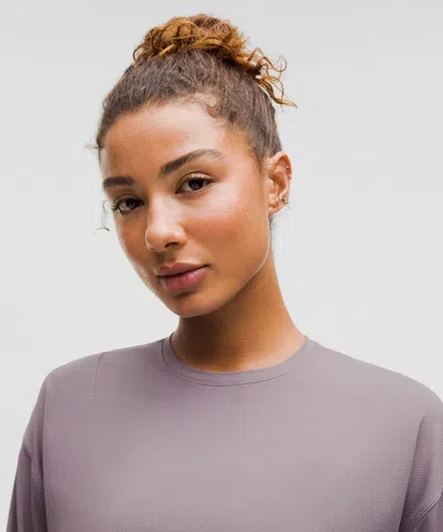 Lululemon Abrasion-resistant Training Long-sleeve Shirt In Gray