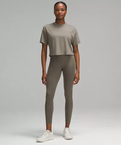 Lululemon Abrasion-resistant Training T-shirt In Gray