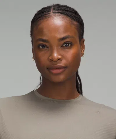 Lululemon Abrasion-resistant Training T-shirt In Gray