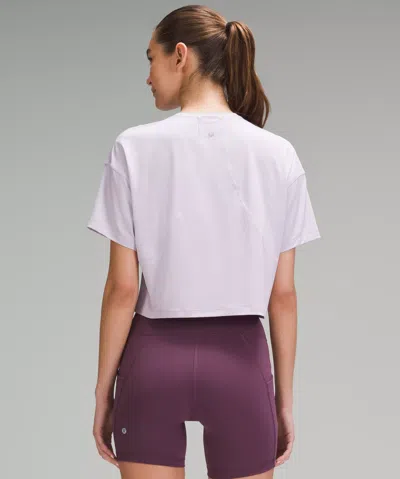 Lululemon Abrasion-resistant Training T-shirt In Gray