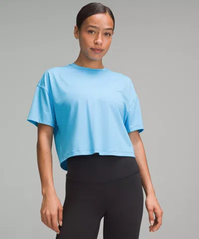Lululemon Abrasion-resistant Training T-shirt In Blue