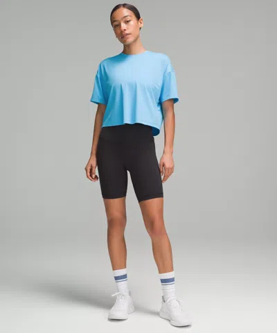 Lululemon Abrasion-resistant Training T-shirt In Blue