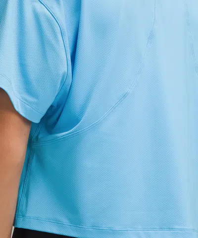 Lululemon Abrasion-resistant Training T-shirt In Blue