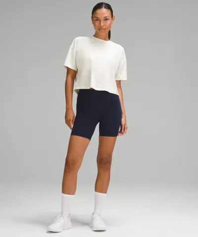 Lululemon Abrasion-resistant Training T-shirt In White