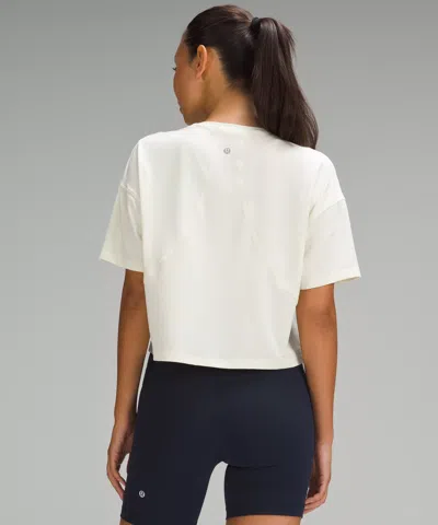 Lululemon Abrasion-resistant Training T-shirt In White