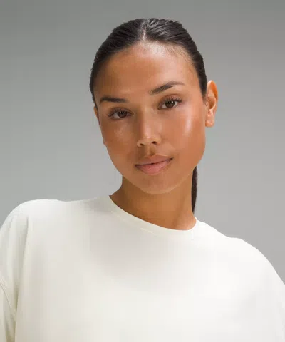 Lululemon Abrasion-resistant Training T-shirt In White