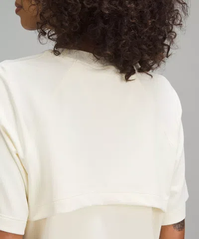 Lululemon Back-vent T-shirt In White