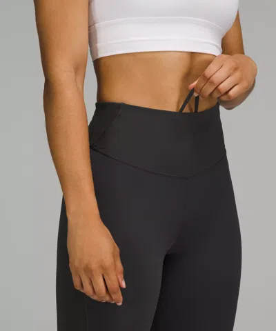 Lululemon Base Pace High-rise Crop 21" In Black