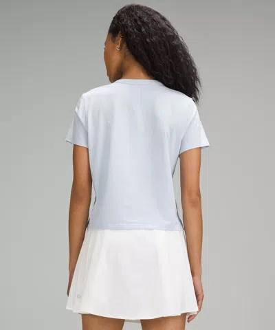 Lululemon Classic-fit Cotton-blend T-shirt In White