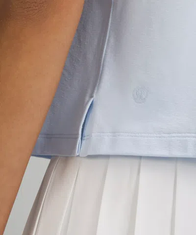 Lululemon Classic-fit Cotton-blend T-shirt In White