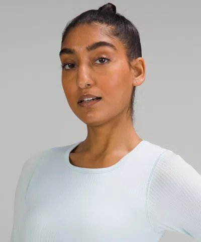 Lululemon Ebb To Street Long-sleeve Shirt In White