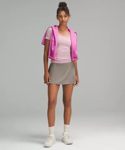 Lululemon Ebb To Street Short-sleeve Shirt In Pink