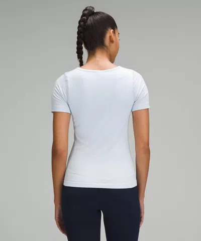 Lululemon Ebb To Street Short-sleeve Shirt In White