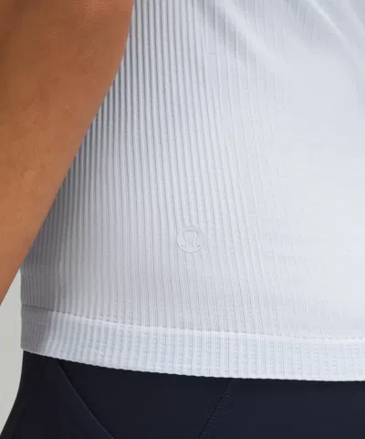 Lululemon Ebb To Street Short-sleeve Shirt In White