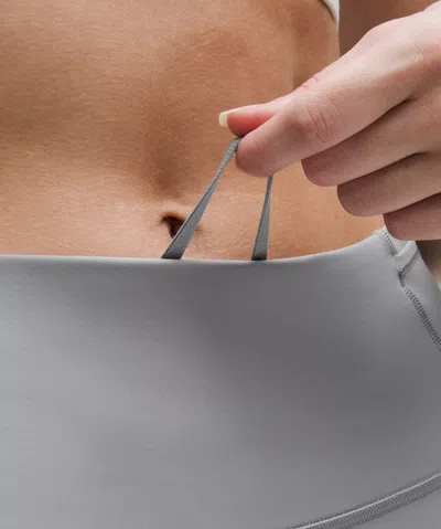 Lululemon Fast And Free High-rise Crop 19" In Gray