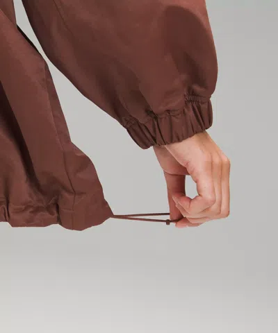 Lululemon Lightweight Oversized Coaches Jacket In Brown