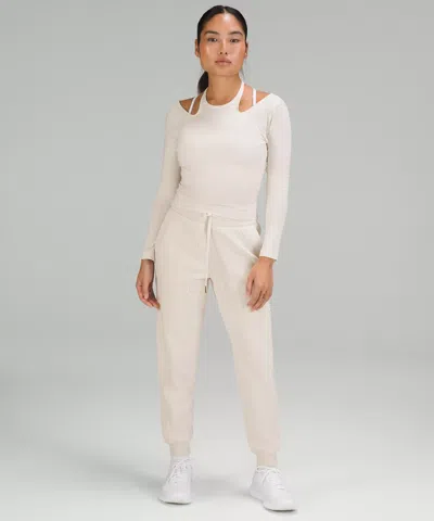 Lululemon Lunar New Year Halter Neck Long Sleeve Shirt In White