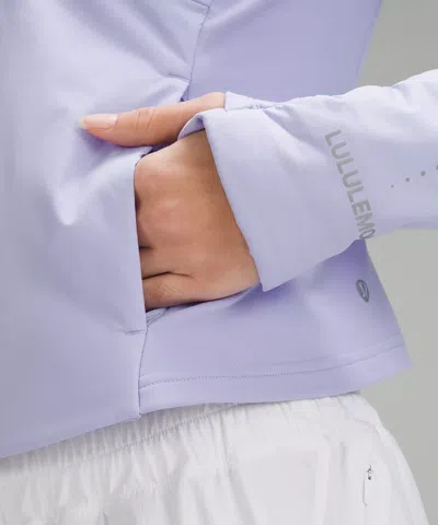 Lululemon Push Your Pace Jacket In Blue