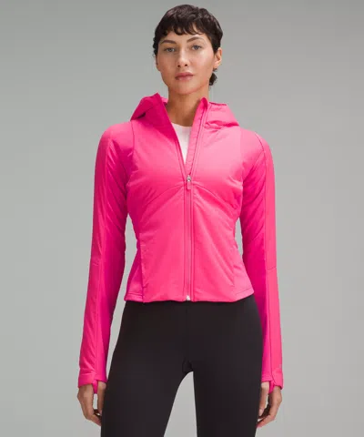 Lululemon Push Your Pace Jacket In Pink